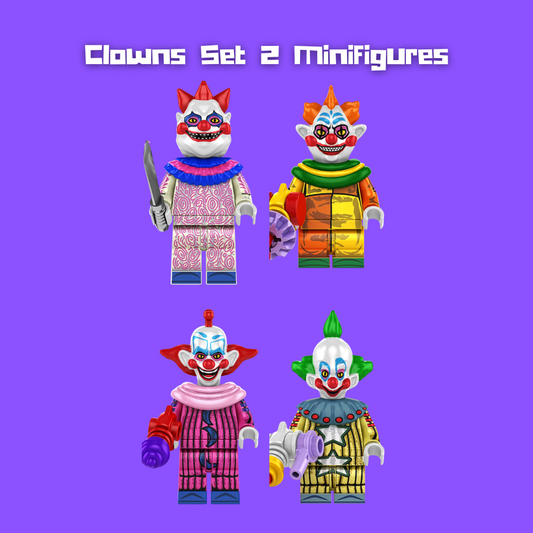 Killer Clowns Minifigures Set 2